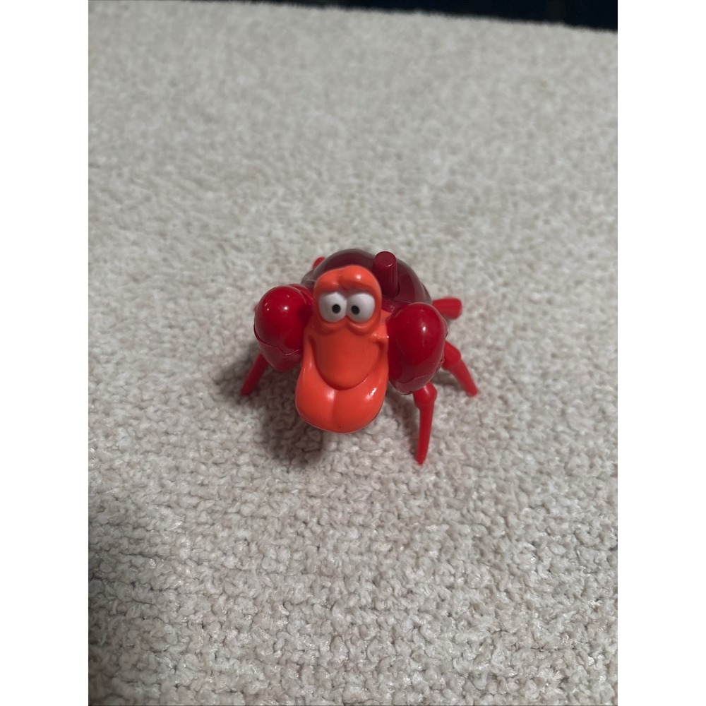 Disney The Little Mermaid Sebastian Crab Red Wind Up Toy Figure 0252